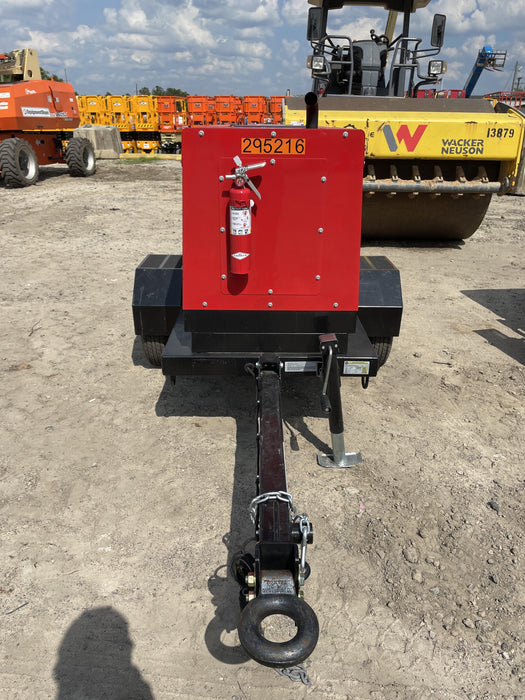 2023 Shindaiwa DGW400MDL Kubota D902 Engine, 23 HP, Dual Op Welder, Wire, Arc, Droop Stick, Tig, and CC Stick Functionality, Simulphase, 3 Phase and 1 Phase Gen Output, Single Axle NB Trlr, Slr Trckl Chrg 12V 12W, Fire Ext