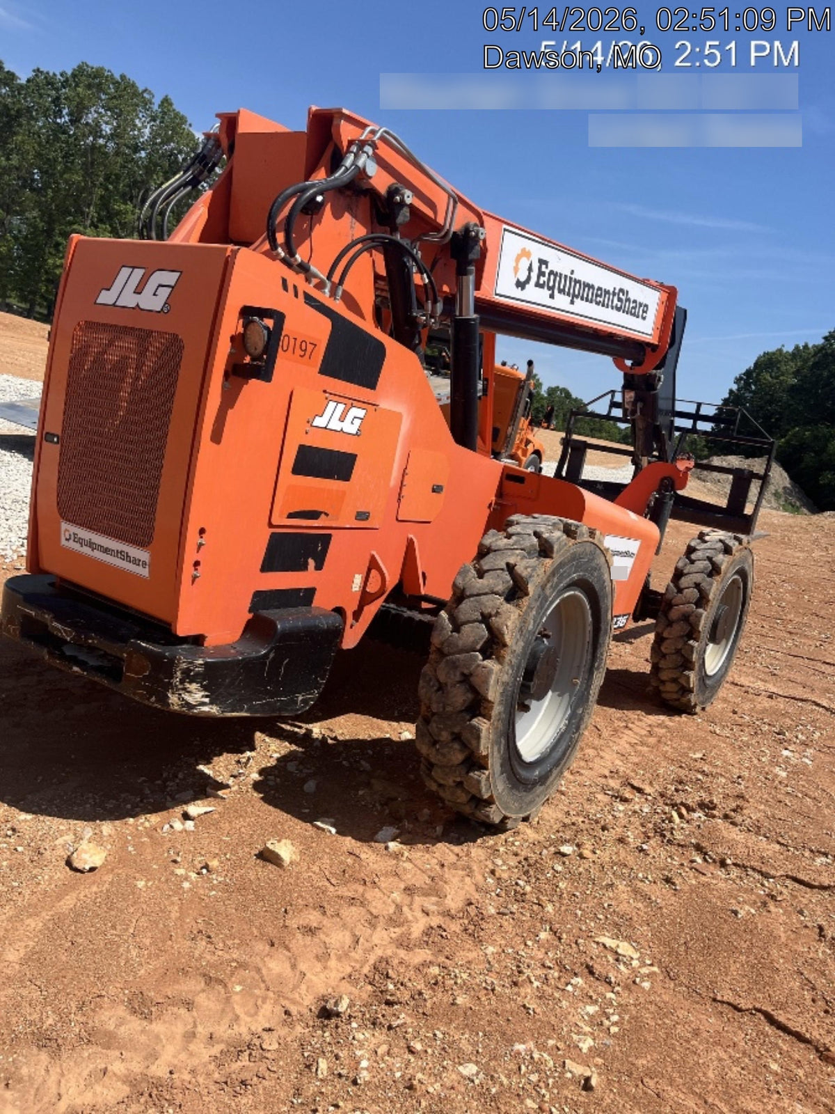 2019 Skytrak 6036 Canopy, Solid Tires, LED Work Lights, Beacon 50" Carriage, 48" Pallet Forks