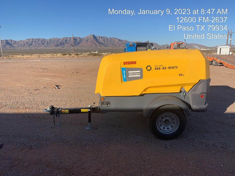 2022 ATLAS COPCO XAS188 CWK