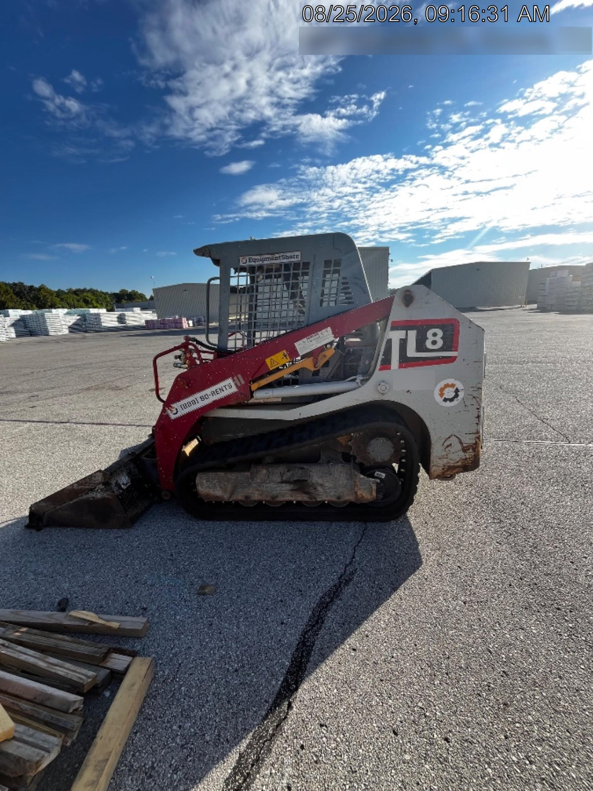 2019 TAKEUCHI TL8W
