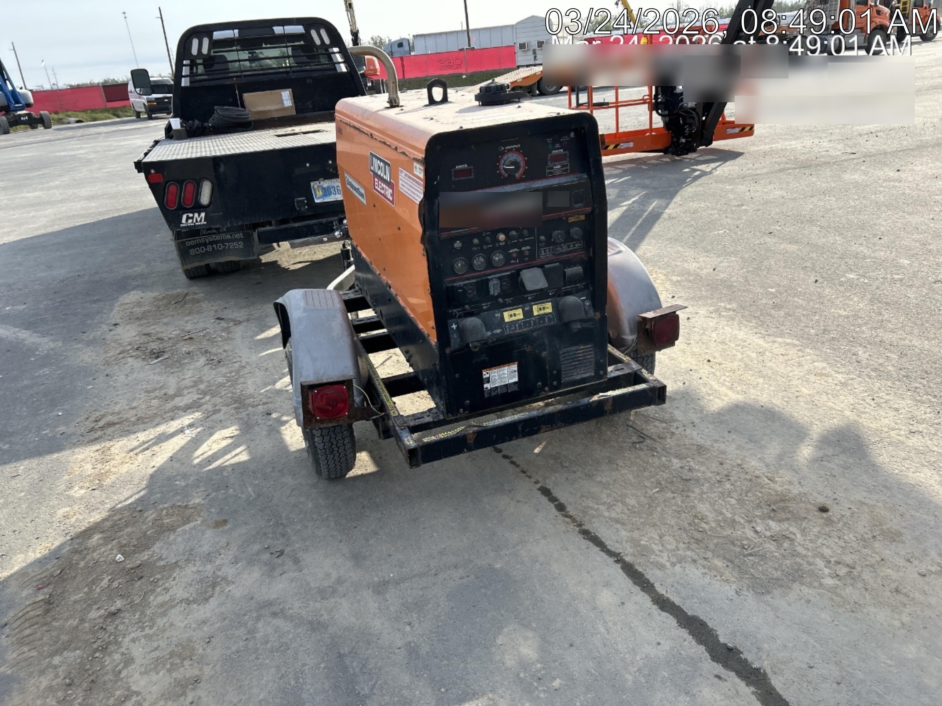 2022 Lincoln Electric LE400 Kubota V1505, Trlr, Cable Rack, Light Kit, ES Decals, T3