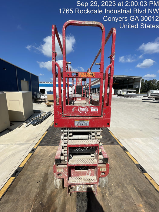 2021 Lgmg AS1932E Electric Drive, Solid Non Marking Tires, Dual Beacons