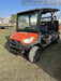 Kubota RTV-X1140W-H 4wd Utility Cart, LED Strobe, Windshield Tempered Glass, Pastic Canopy, Wire Harness Kit, Backup Alarm