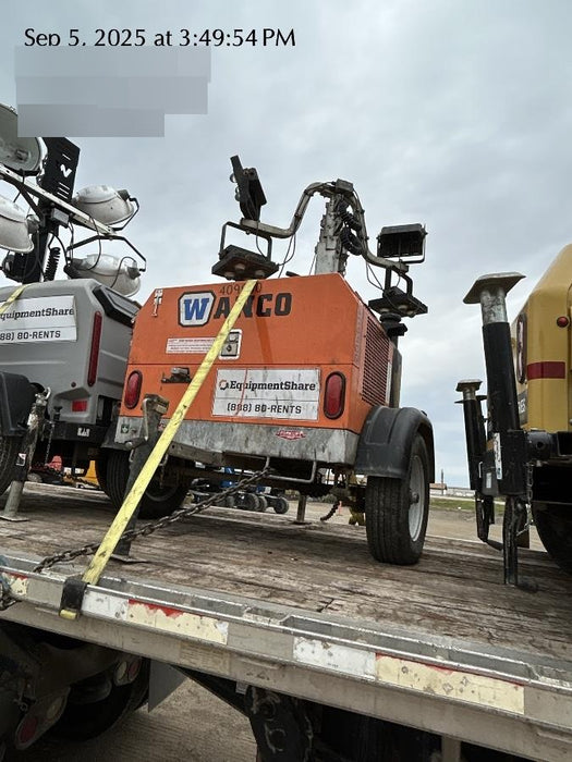 2024 Wanco WLTT-4MM4K Diesel, Deep Sea Controller, Shore Power Plug, Auto Start, (4) 350W LED Floodlights, 4kW Generator, 60 Gal Fuel Tank, 2" Ball, T3