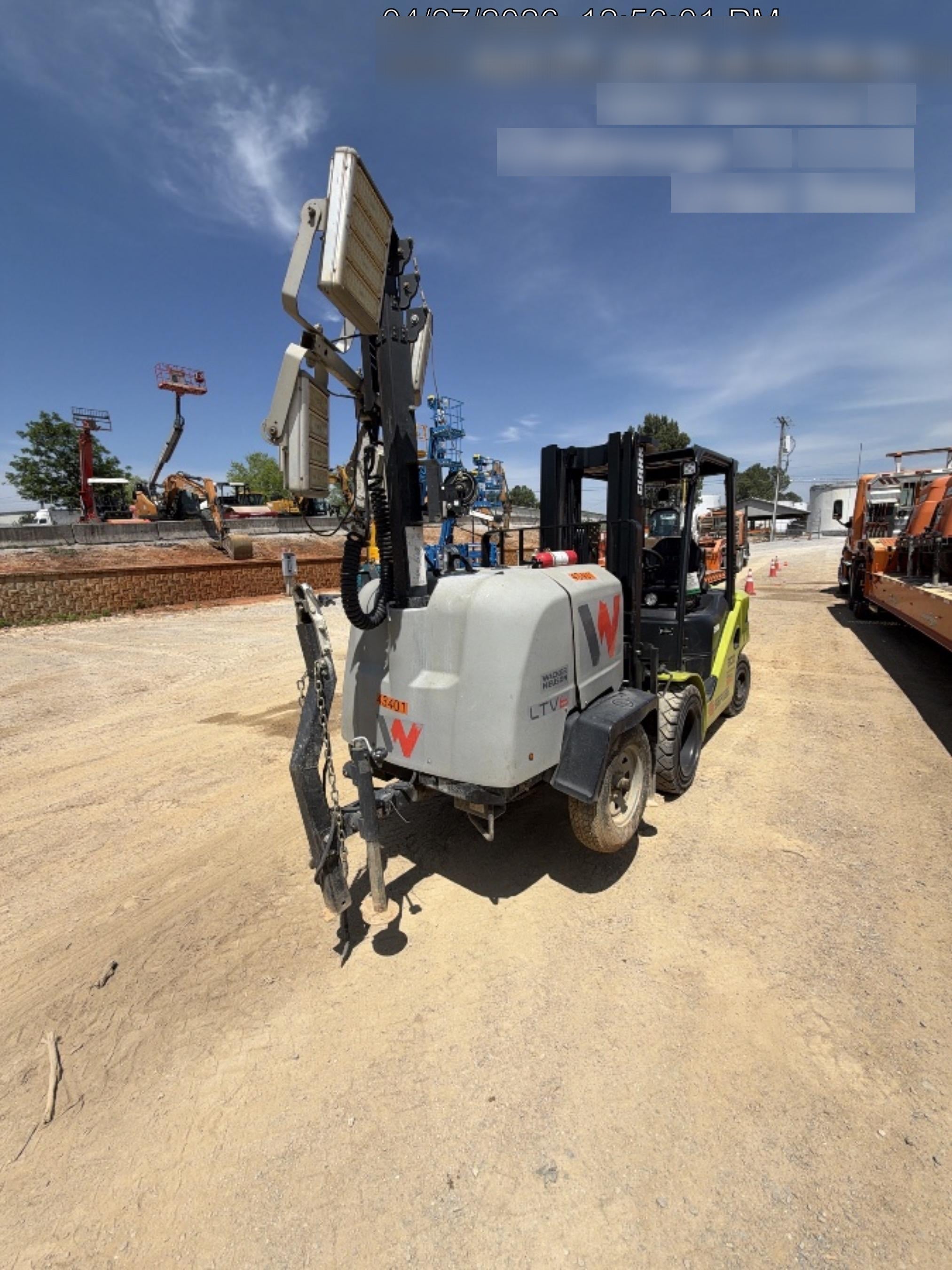 2019 Wacker Neuson LTV6K-LED LED Lighting, ES Track Hardware, Fuel Level Sensor