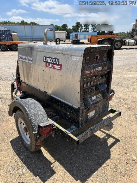2024 Lincoln Electric LE400 Kubota V1505, Trlr, Cable Rack, Light Kit, ES Decals, T3