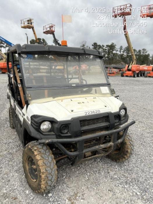 2022 Kawasaki Mule PRO-DXT Standard Options, Backup Alarm, Beacon, Plastic Hard Top, Poly Windshield, Horn Kit