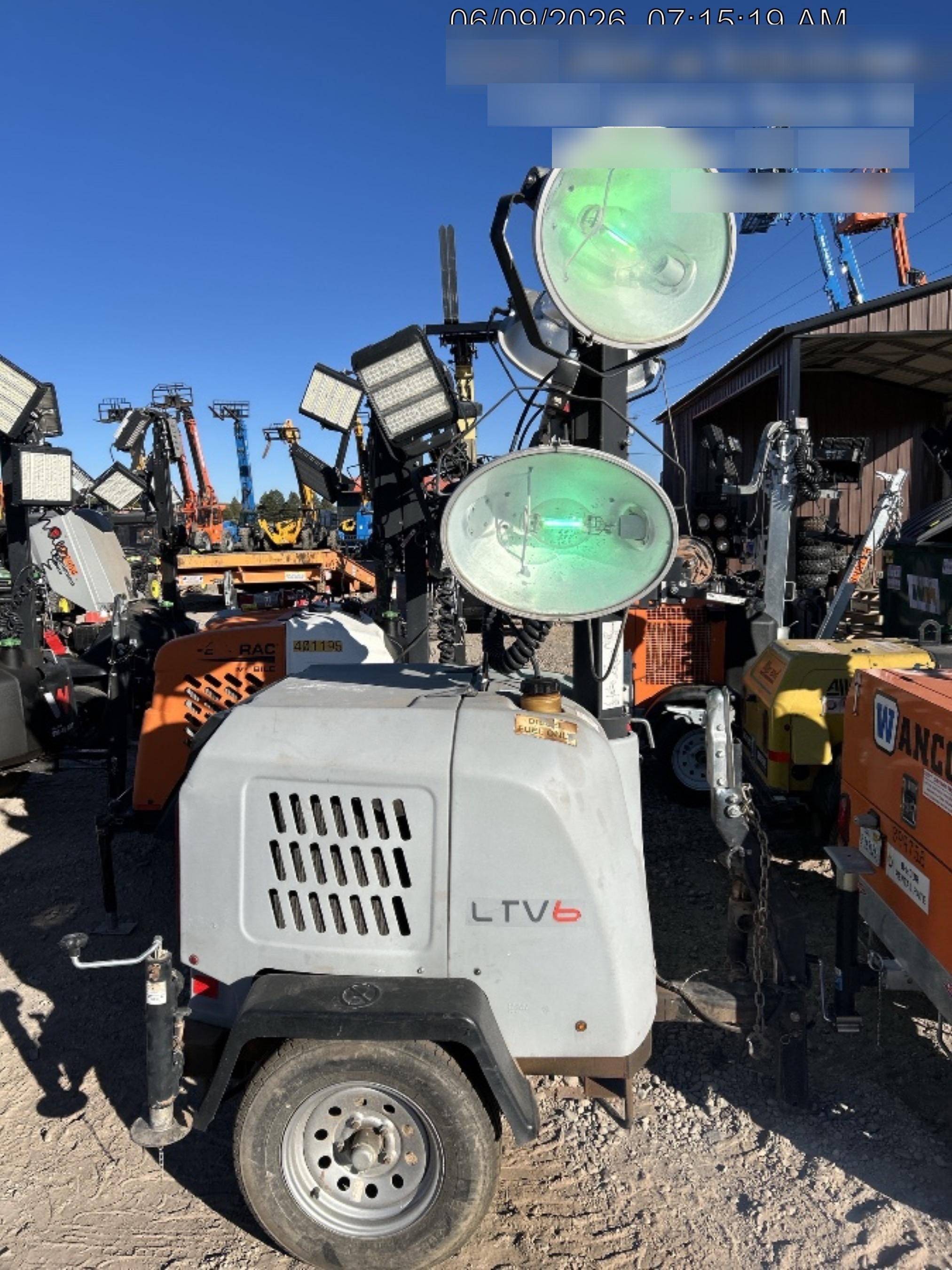 2019 Wacker Neuson LTV6L-MH Standard Options, ES Track Hardware, Fuel Level Sensor