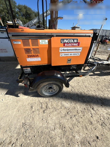 2022 Lincoln Electric LE400 Kubota V1505, Trlr, Cable Rack, Light Kit, ES Decals, T3