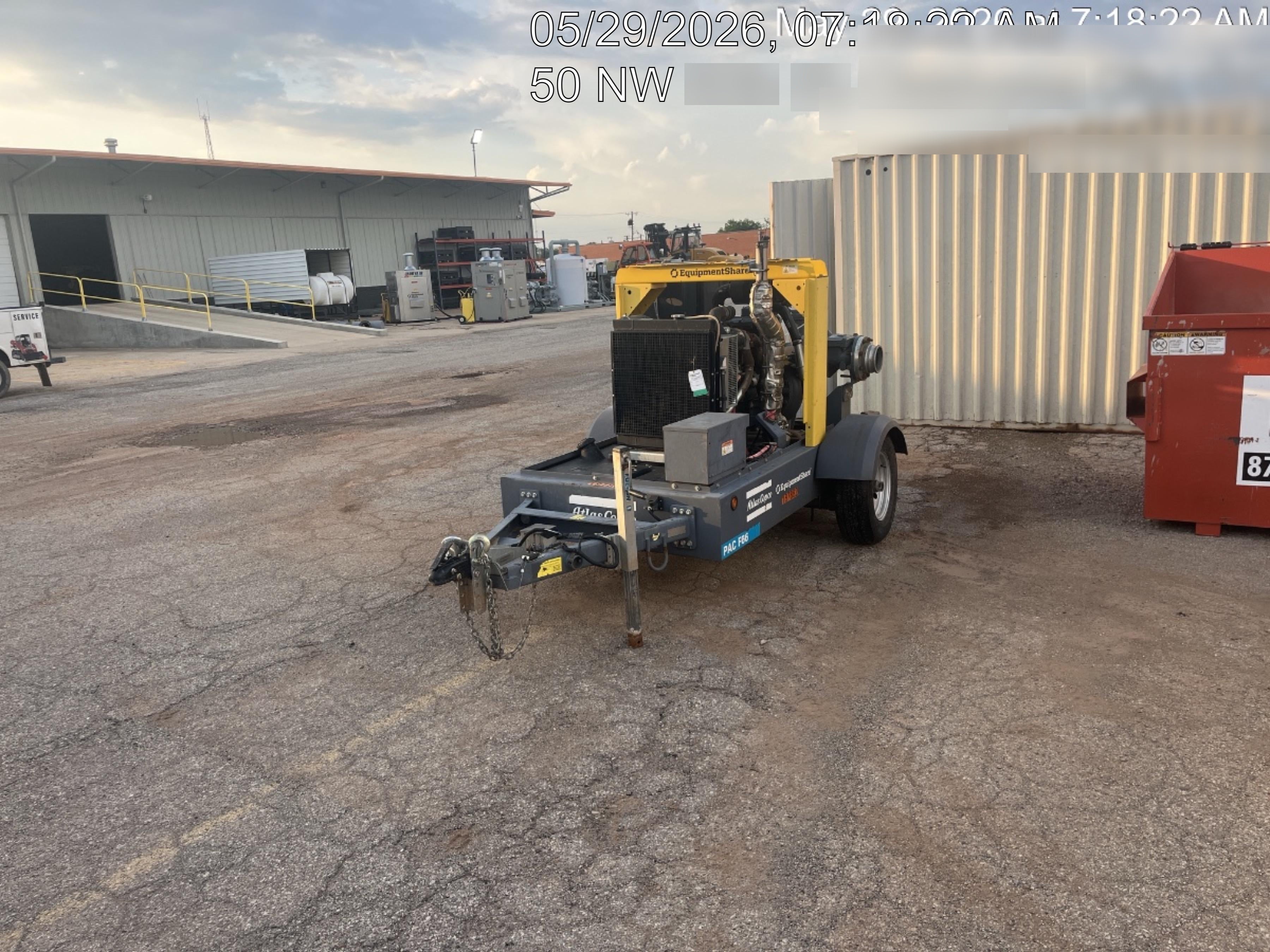 2021 ATLAS COPCO PAC F66 KD