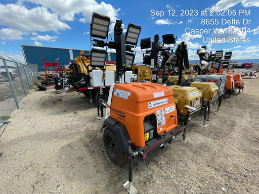 2023 Generac MLT2 Diesel, Flex Switch 120V Input, Powerzone Controller, (4) 320W LED Lights, 4kW Generator, 39.9 Gal Fuel Tank, 2" Ball, T3