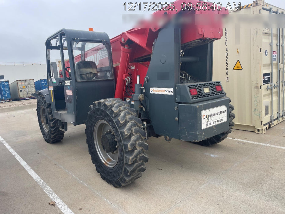 2018 Manitou MTA10055 Manitou MTA10055 - Canopy, Worklights, Beacon, 66" Carriage, 60" Forks, Solid Tires, Aux Hydraulics
