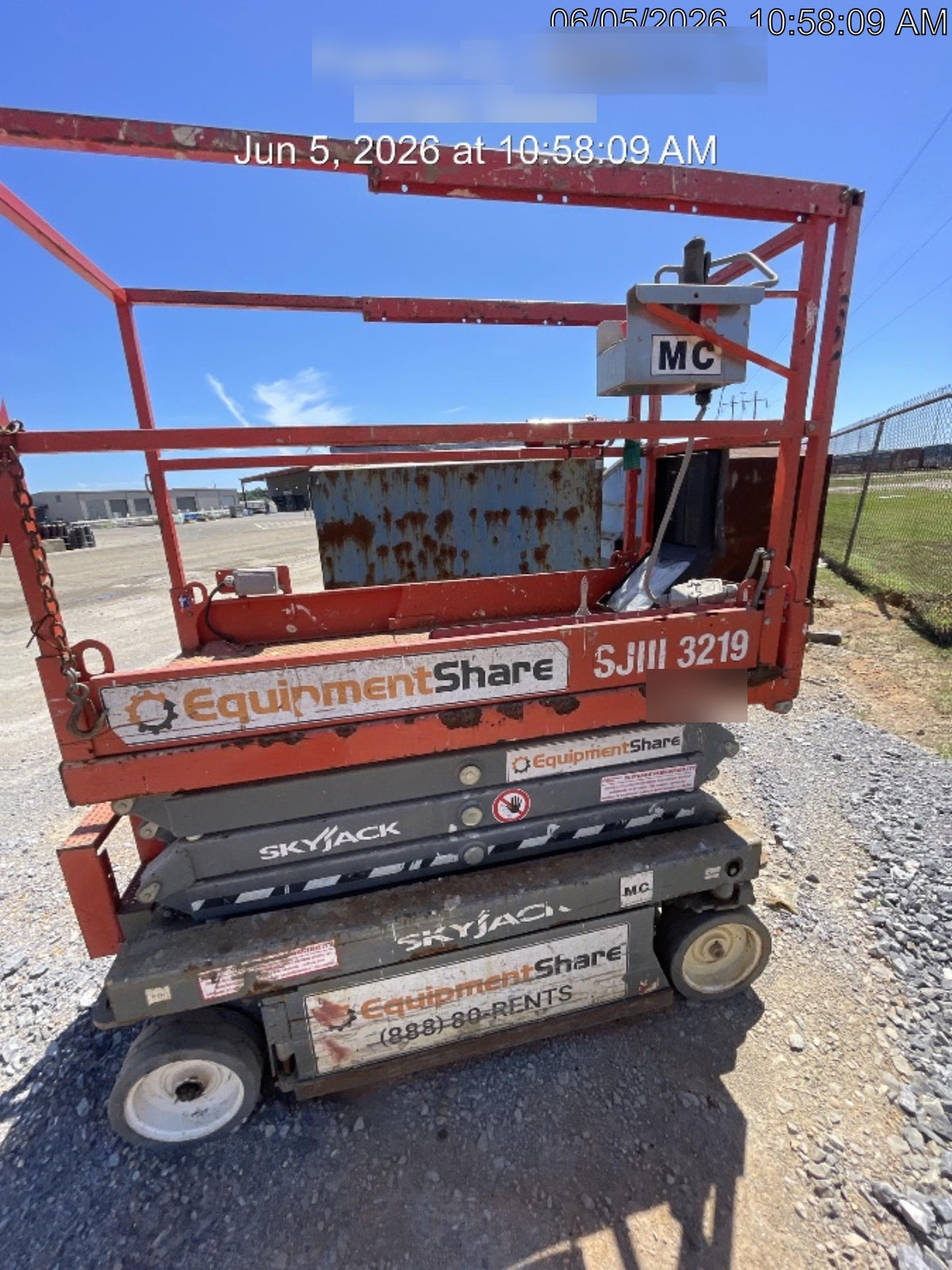 2018 SKYJACK SJIII-3219