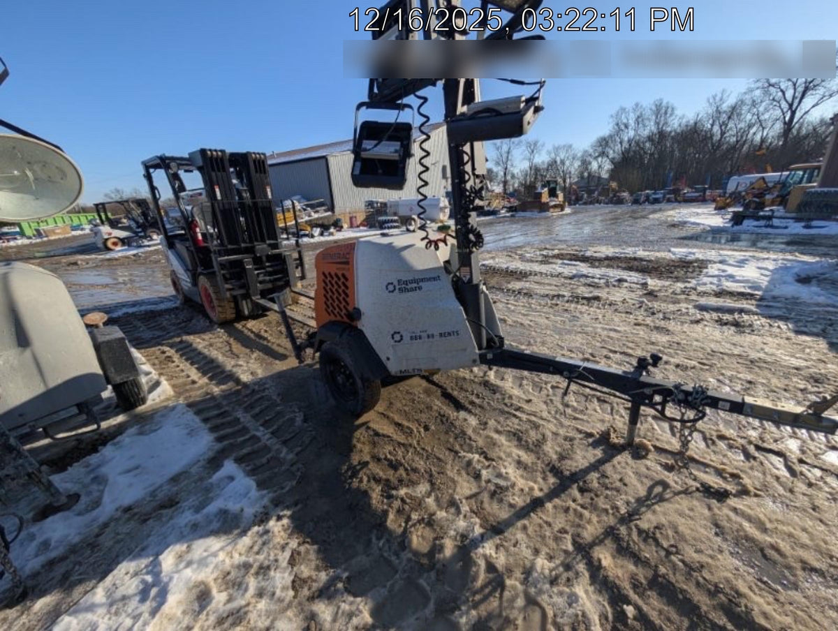 2023 Generac MLT2 Diesel, Flex Switch 120V Input, Powerzone Controller, (4) 320W LED Lights, 4kW Generator, 39.9 Gal Fuel Tank, 2" Ball, T3