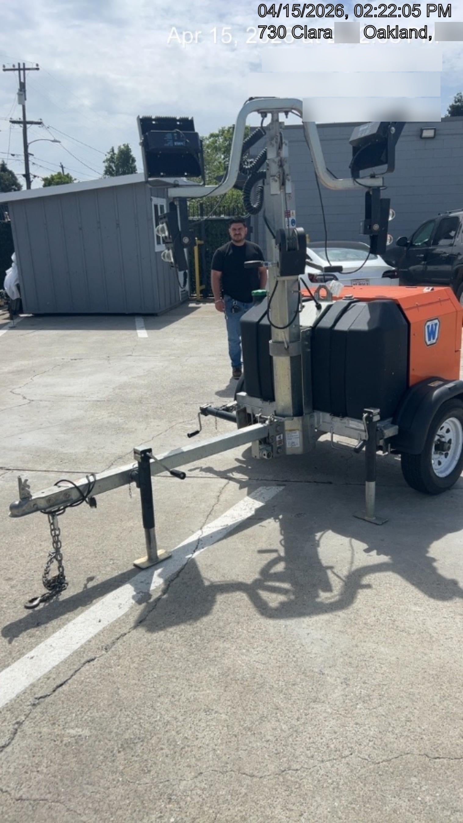 2024 Wanco WLTT-4MM4K Diesel, Deep Sea Controller, Shore Power Plug, Auto Start, (4) 350W LED Floodlights, 4kW Generator, 60 Gal Fuel Tank, 2" Ball, T3