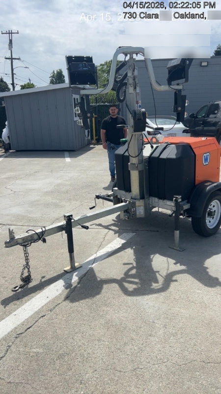 2024 Wanco WLTT-4MM4K Diesel, Deep Sea Controller, Shore Power Plug, Auto Start, (4) 350W LED Floodlights, 4kW Generator, 60 Gal Fuel Tank, 2" Ball, T3