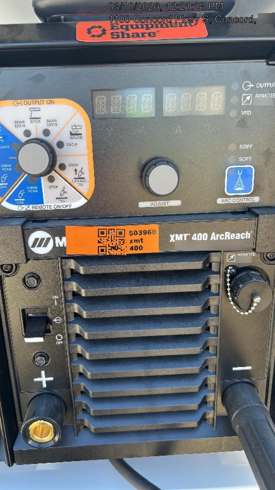 2025 MILLER ELECTRIC XMT 400