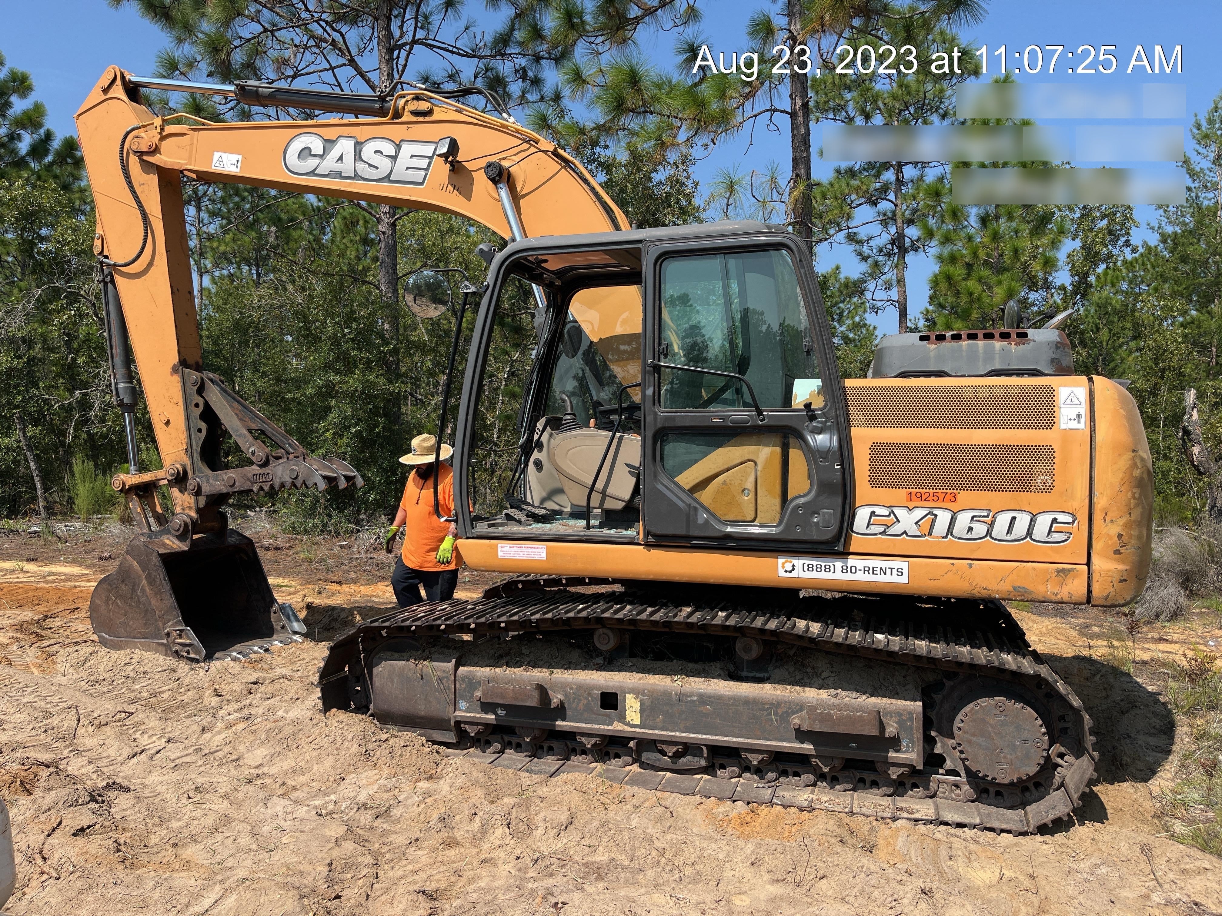 2015 CASE CX160C
