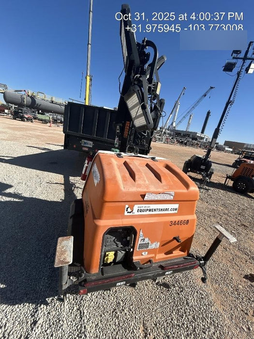 2023 Generac MLT2 Diesel, Flex Switch 120V Input, Powerzone Controller, (4) 320W LED Lights, 4kW Generator, 39.9 Gal Fuel Tank, 2" Ball, T3