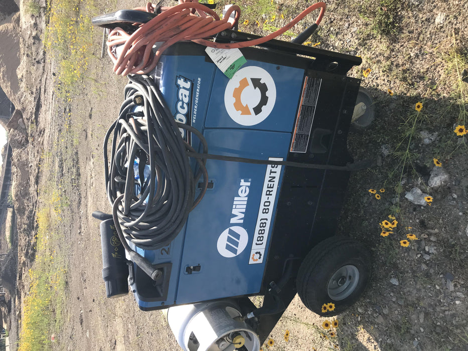 2019 Miller Electric BOBCAT 250 LP/Propane, Running Gear, Tank Bracket, Hose