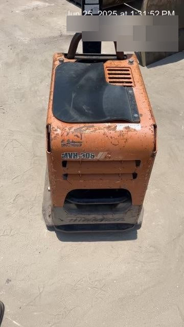 2023 Multiquip MV308GH Honda GX270, 18" Plate, Tachometer