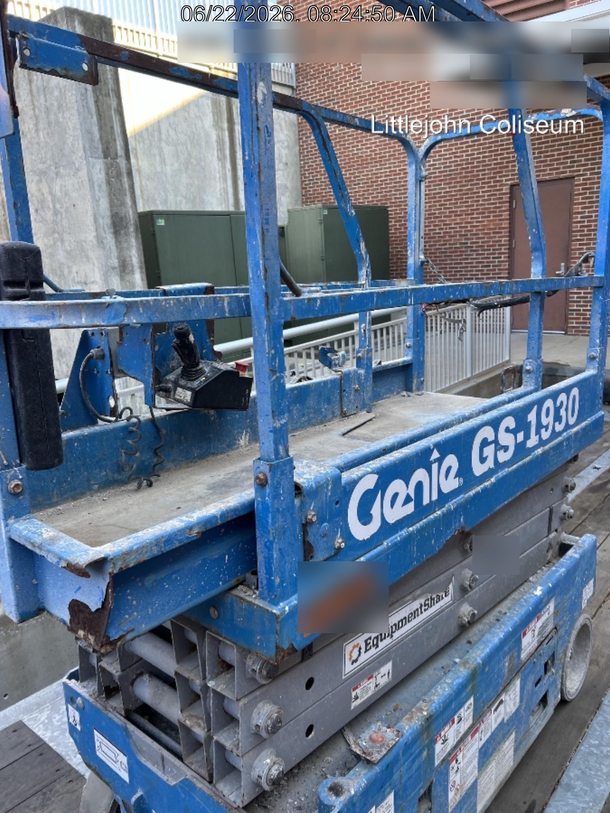 2018 Genie GS-1930 Genie GS-1930 w/Fixed Rail, Chain Entry