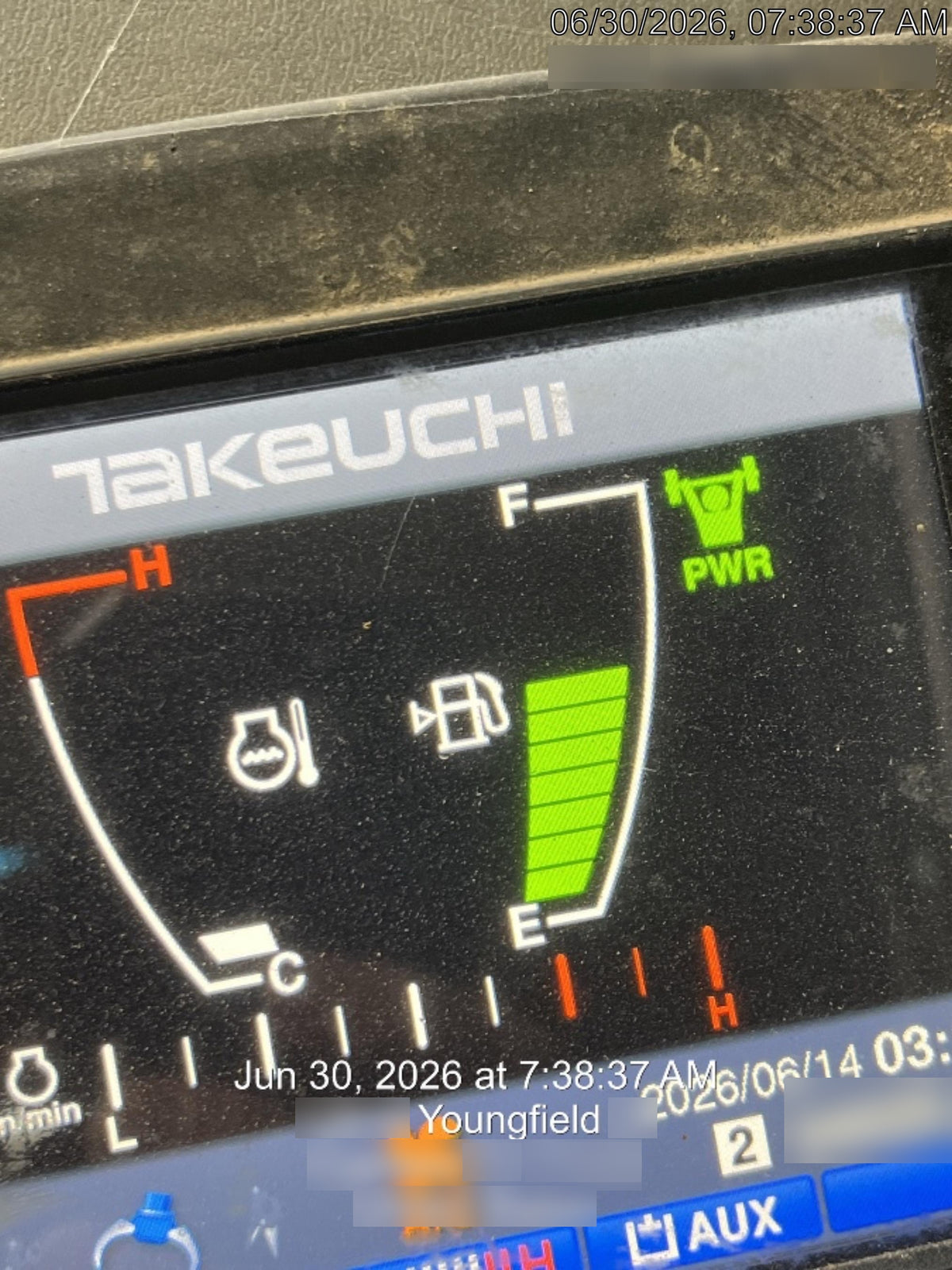 2019 Takeuchi TB290 Takeuchi TB290 Cab/Heat/AC w/Rubber Tracks, Auxiliary Hydraulics, Dozer Blade, Manual QC, 18/24/36" Buckets, Hydraulic Thumb Installed