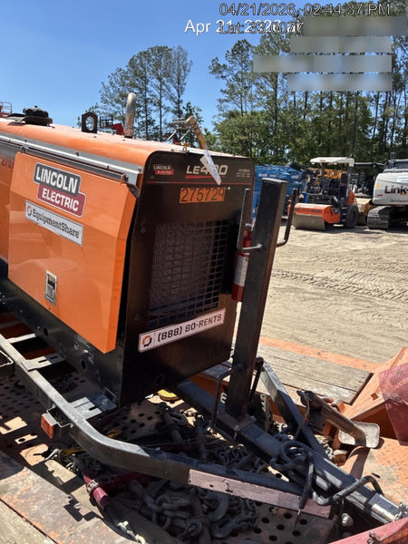 2022 Lincoln Electric LE400 Kubota V1505, Trlr, Cable Rack, Light Kit, ES Decals, T3