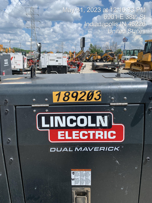 2021 Lincoln Electric Dual Maverick 200/200X Ready Pak 3, Includes Trailer, Cable Rack, Fender Light Kit
