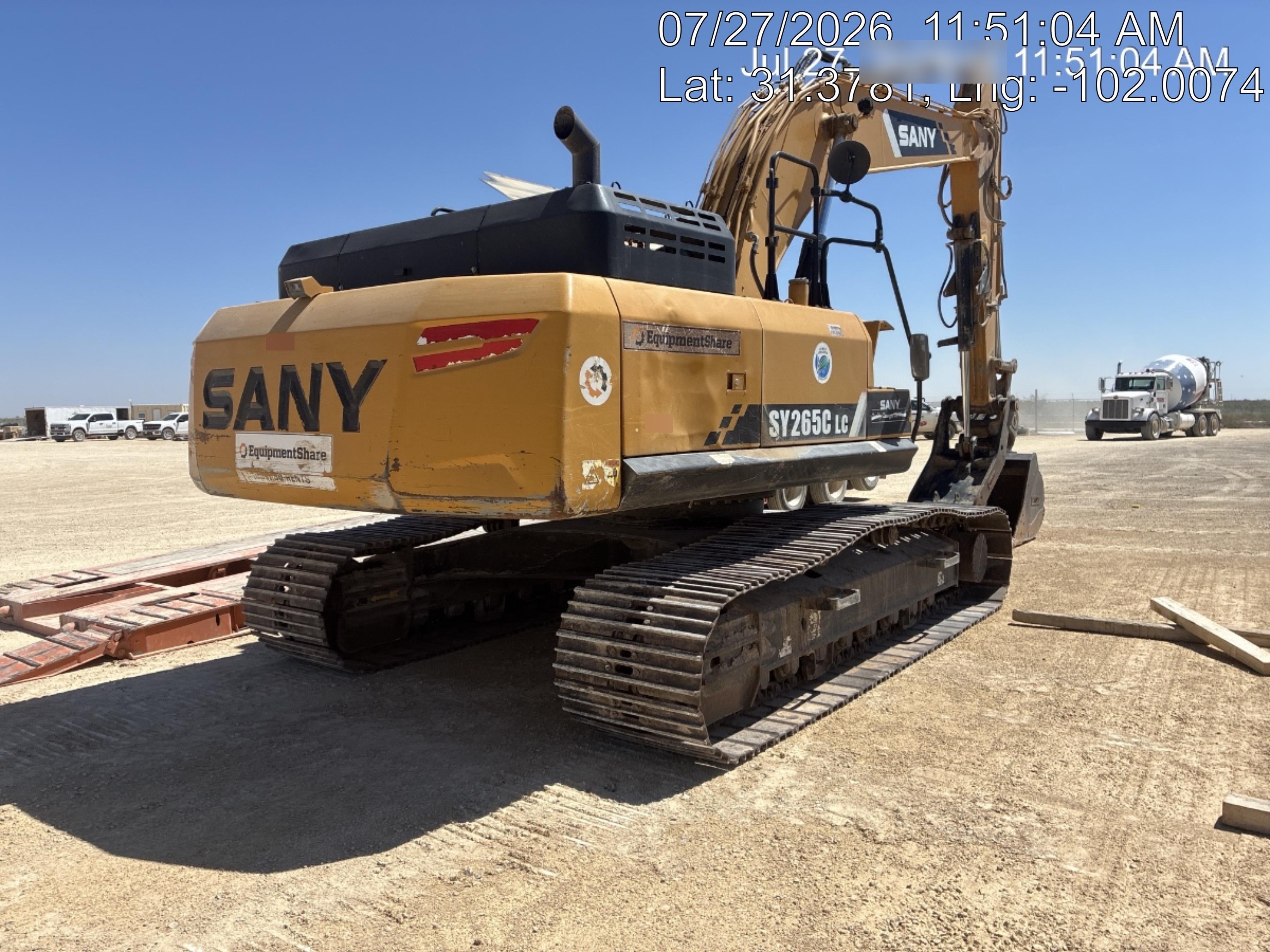 2020 SANY SY265C LC