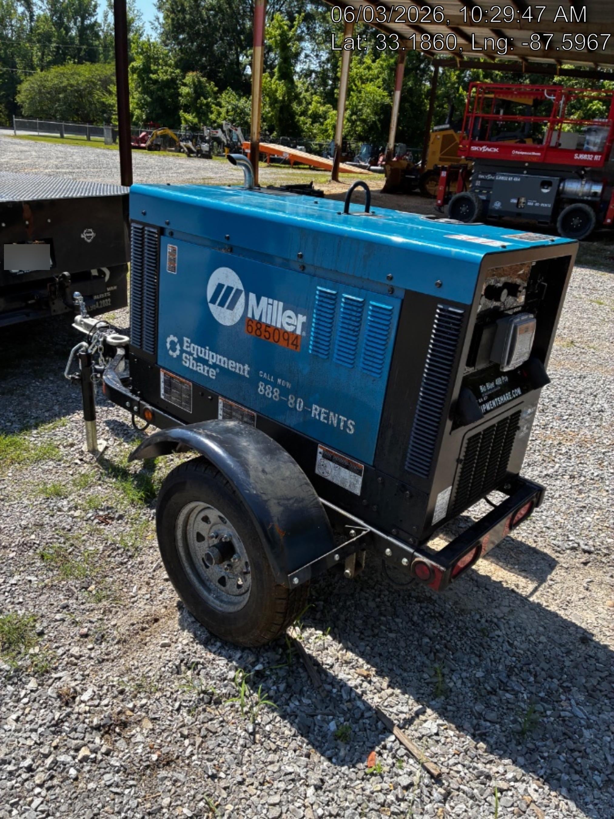 2026 MILLER ELECTRIC BIG BLUE 400