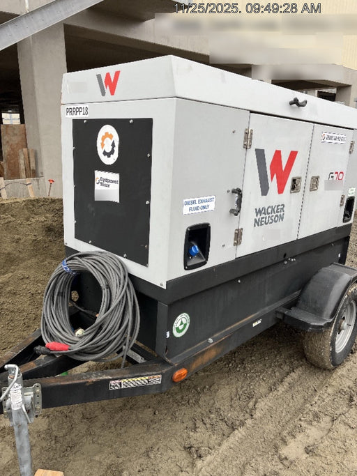 2019 WACKER NEUSON G70