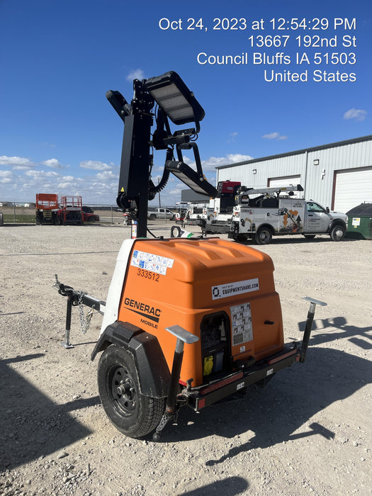 2023 Generac MLT2 Diesel, Flex Switch 120V Input, Powerzone Controller, (4) 320W LED Lights, 4kW Generator, 39.9 Gal Fuel Tank, 2" Ball, T3