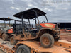 2021 Kubota RTV-X1140W-H Plastic Canopy, Windshield Acrylic Clear, LED Strobe Light, Wire Harness Kit, Back up Alarm