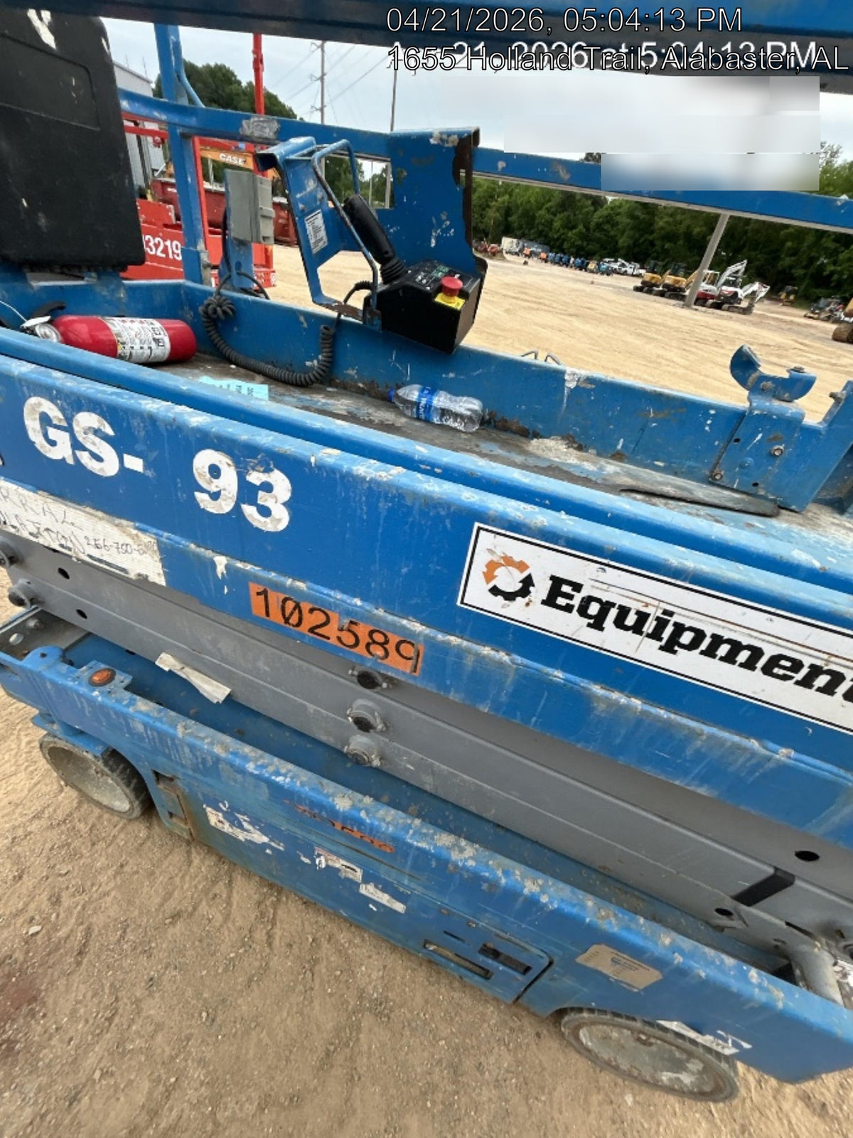 2020 Genie GS-1930 Solid Non Marking Tires, Beacon, Folding rails with half height swing gate