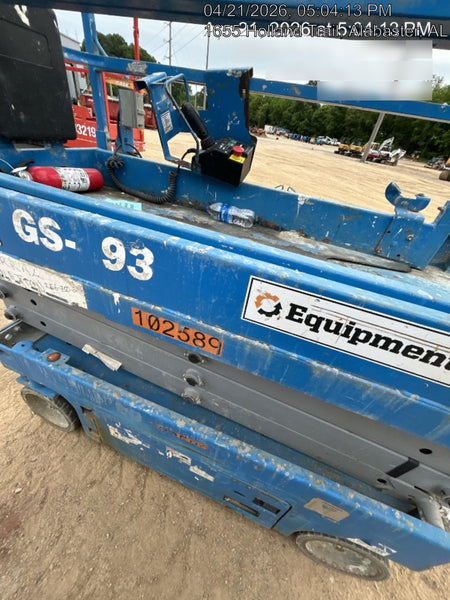 2020 Genie GS-1930 Solid Non Marking Tires, Beacon, Folding rails with half height swing gate