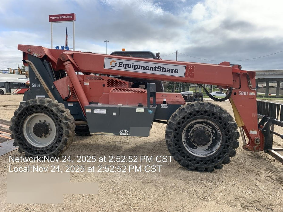 2017 Manitou 12042 Manitou MTA 12042, Solid Tires, 66" Carriage, Open ROPS, Flashing Beacon and Work Light Package