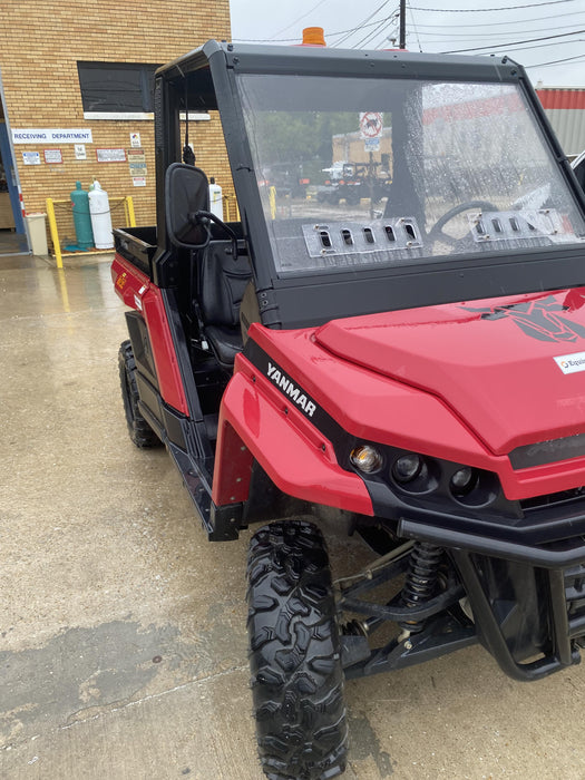 2021 Yanmar YU1000 Canopy, Steel Wheel, Poly WindShield, Beacon, Backup Alarm