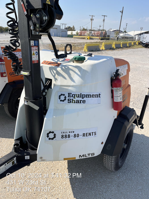 2023 Generac MLT2 Diesel, Flex Switch 120V Input, Powerzone Controller, (4) 320W LED Lights, 4kW Generator, 39.9 Gal Fuel Tank, 2" Ball, T3