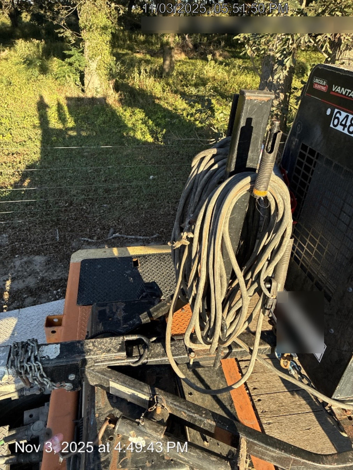 2020 Lincoln Electric Vantage 322 Welder Ready-Pak 3, w/ GPS & Decals (includes trailer, cable rack, fender light kit)