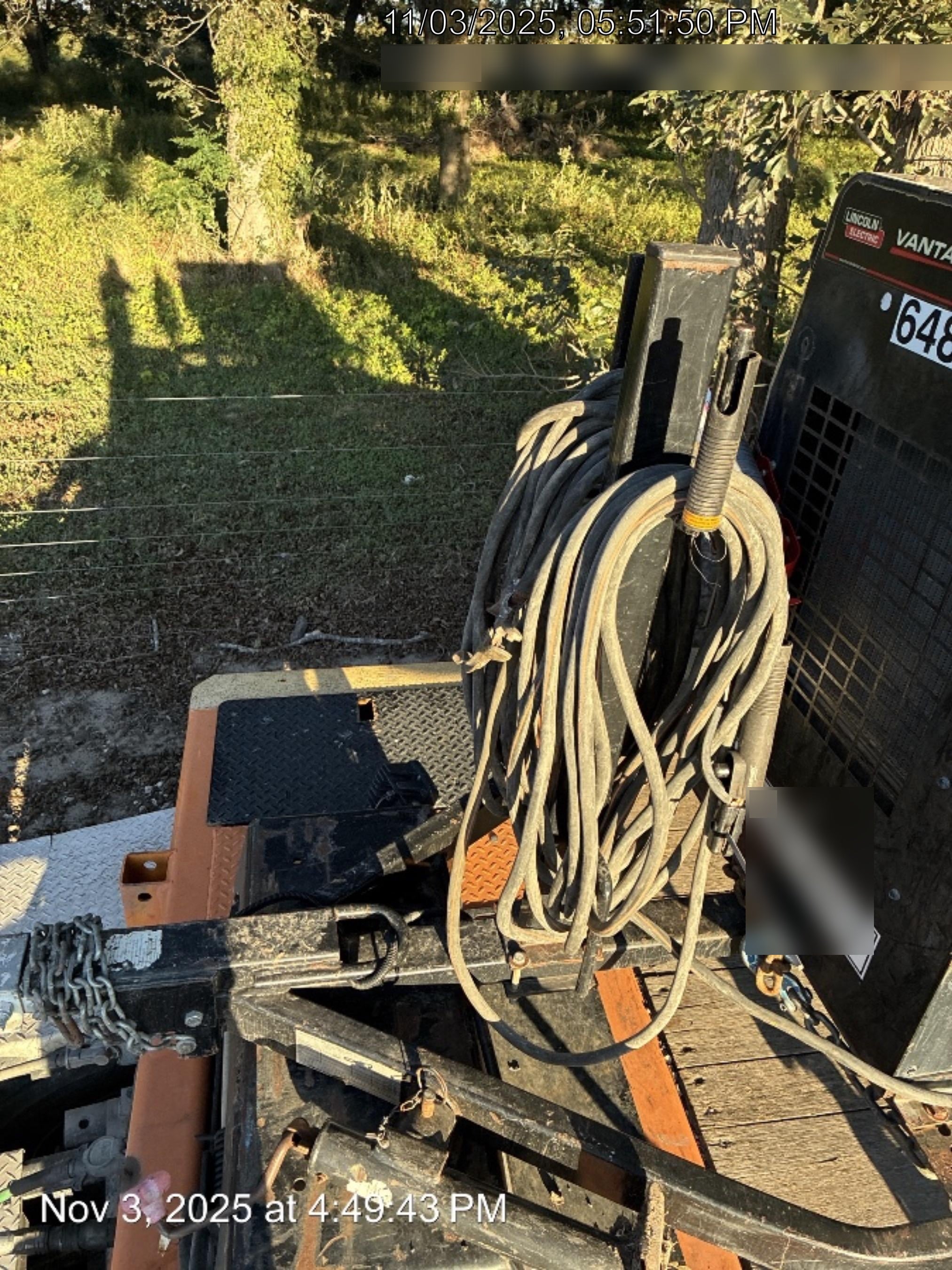 2020 Lincoln Electric Vantage 322 Welder Ready-Pak 3, w/ GPS & Decals (includes trailer, cable rack, fender light kit)