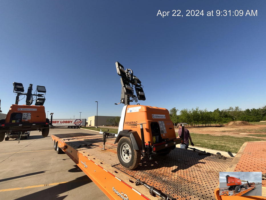 2023 Generac MLT2 Diesel, Flex Switch 120V Input, Powerzone Controller, (4) 320W LED Lights, 4kW Generator, 39.9 Gal Fuel Tank, 2" Ball, T3