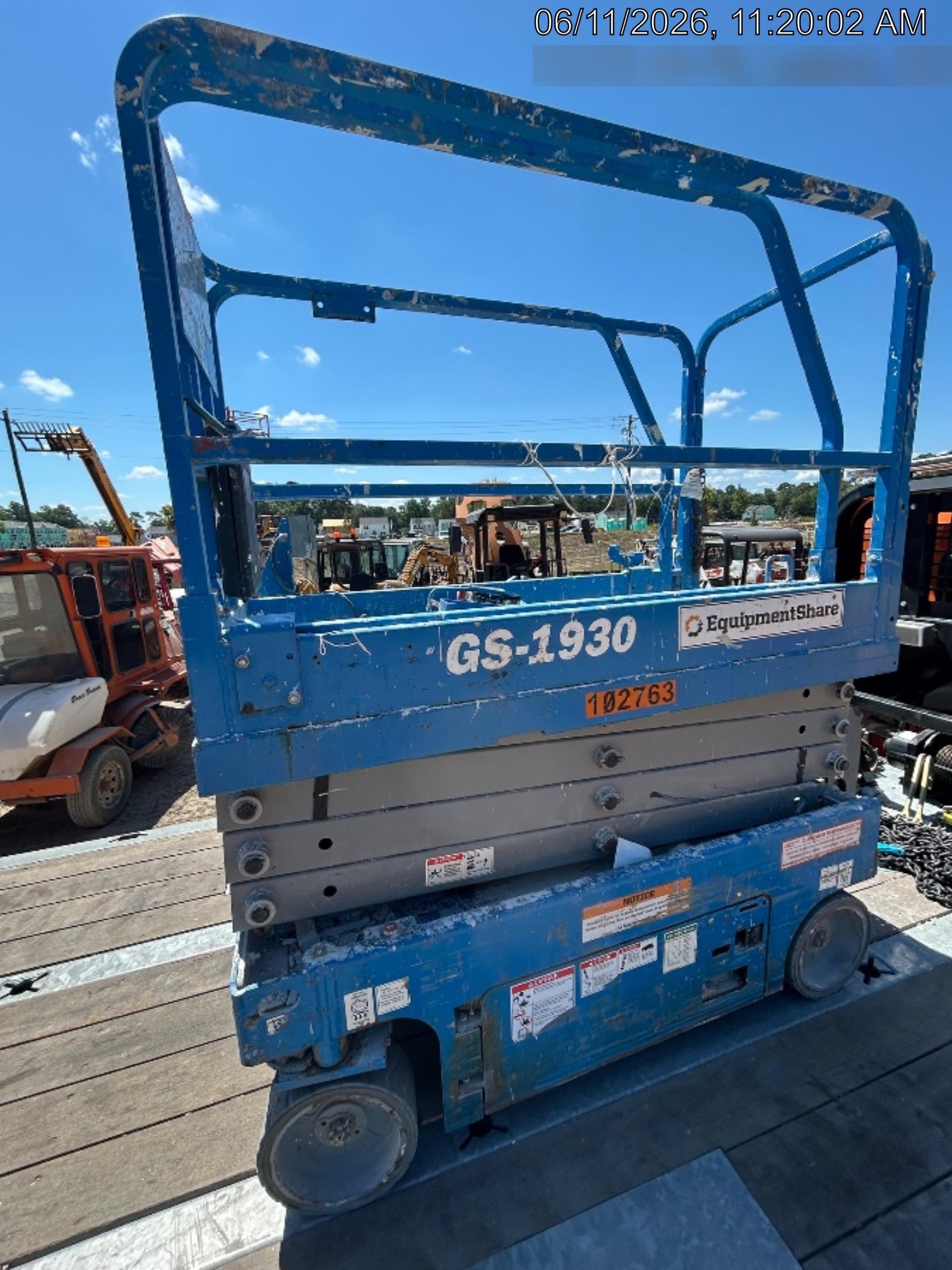 2020 Genie GS-1930 Standard Machine