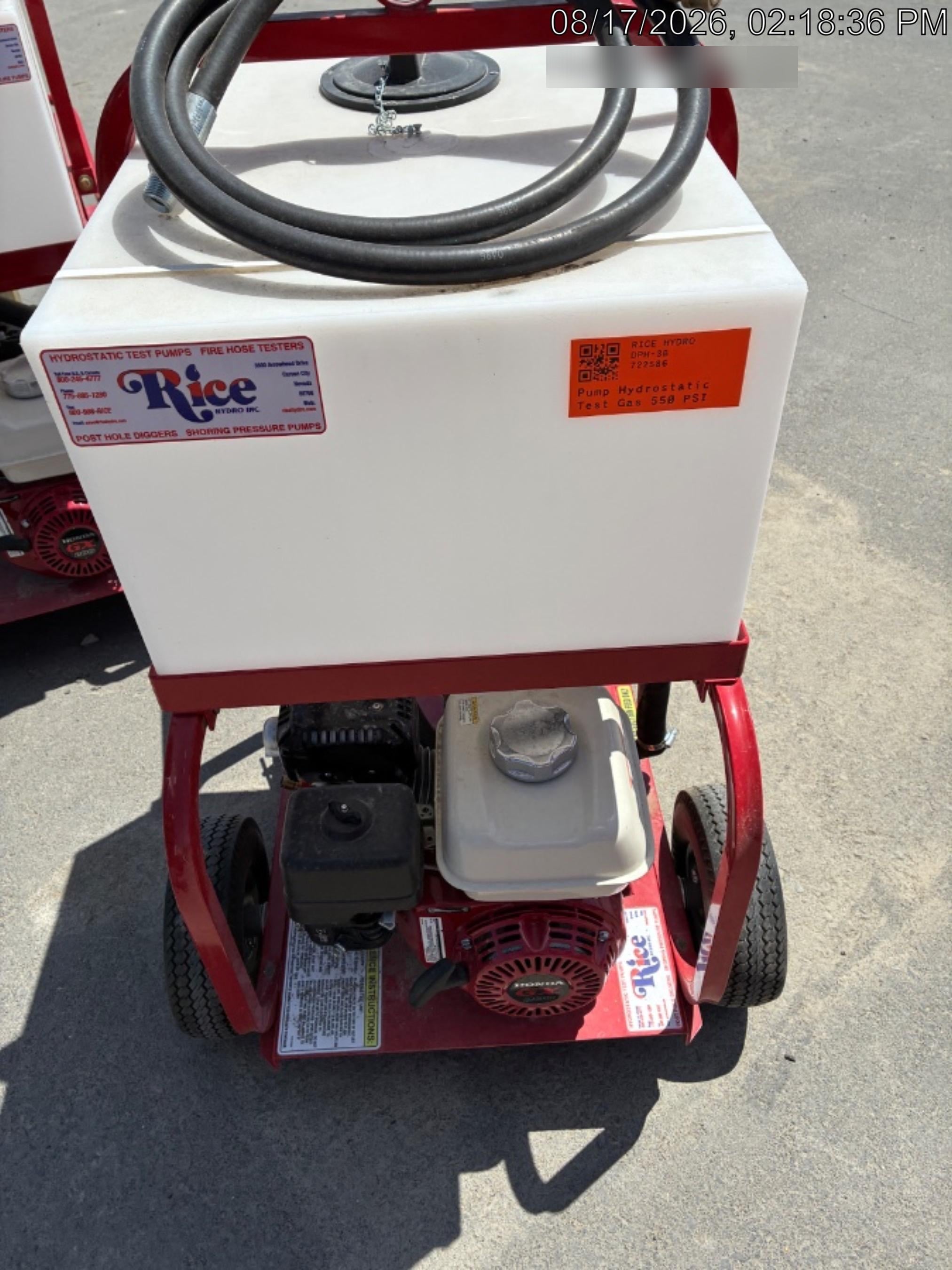 2026 RICE HYDRO DPH-3B