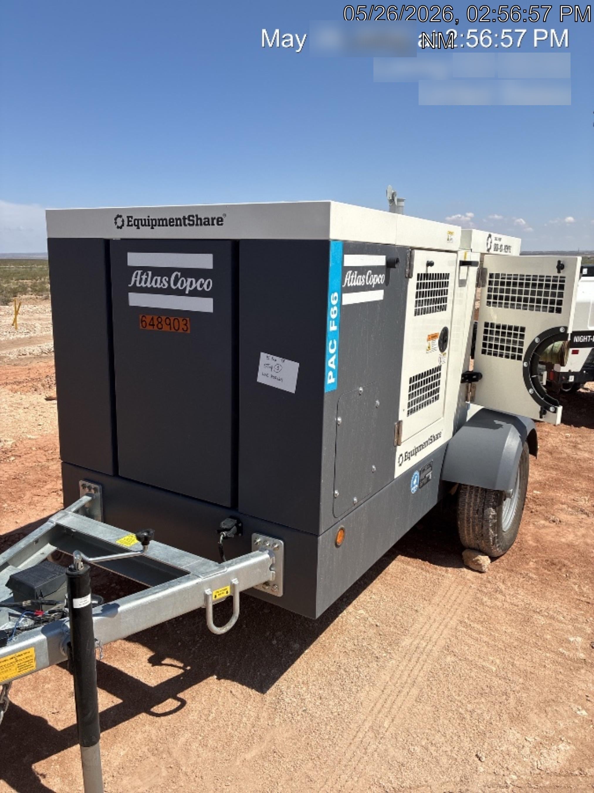 2026 ATLAS COPCO PAC F66 KD-S