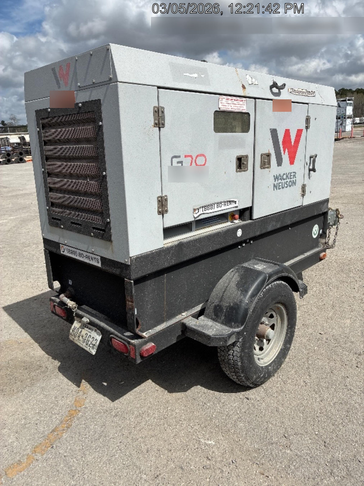 2019 WACKER NEUSON G70