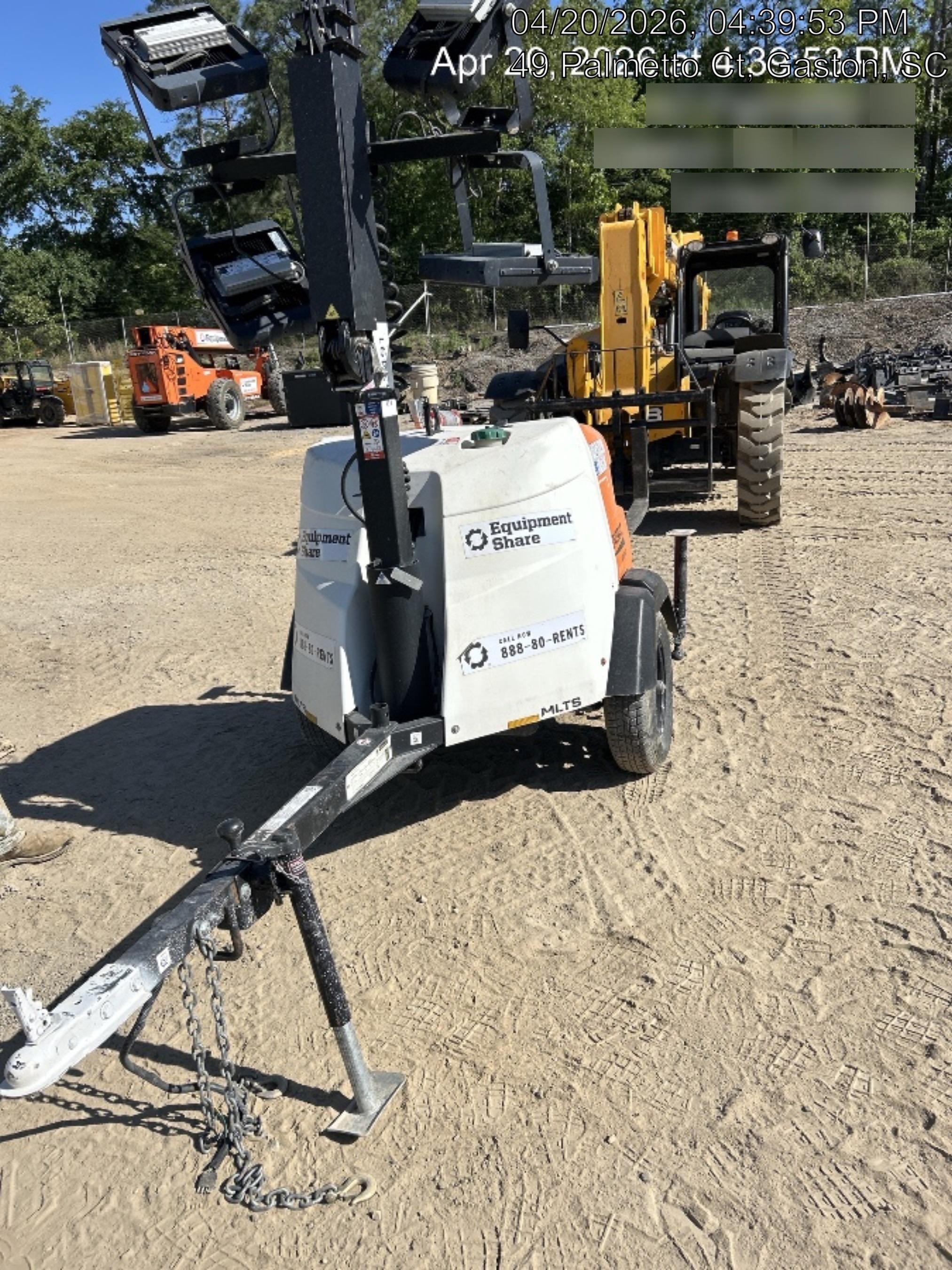 2023 Generac MLT2 Diesel, Flex Switch 120V Input, Powerzone Controller, (4) 320W LED Lights, 4kW Generator, 39.9 Gal Fuel Tank, 2" Ball, T3