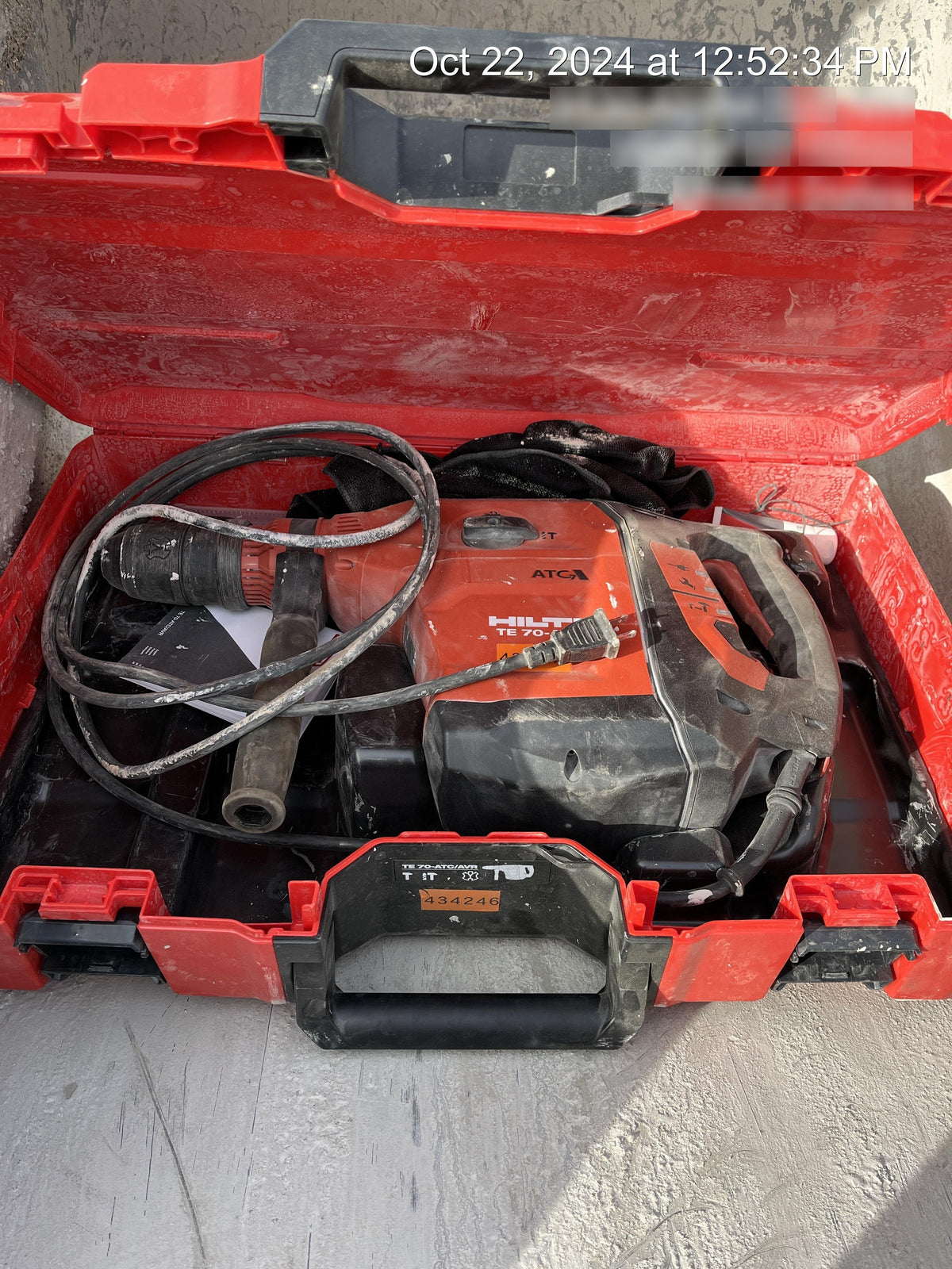 2024 HILTI TE 70-ATC/AVR