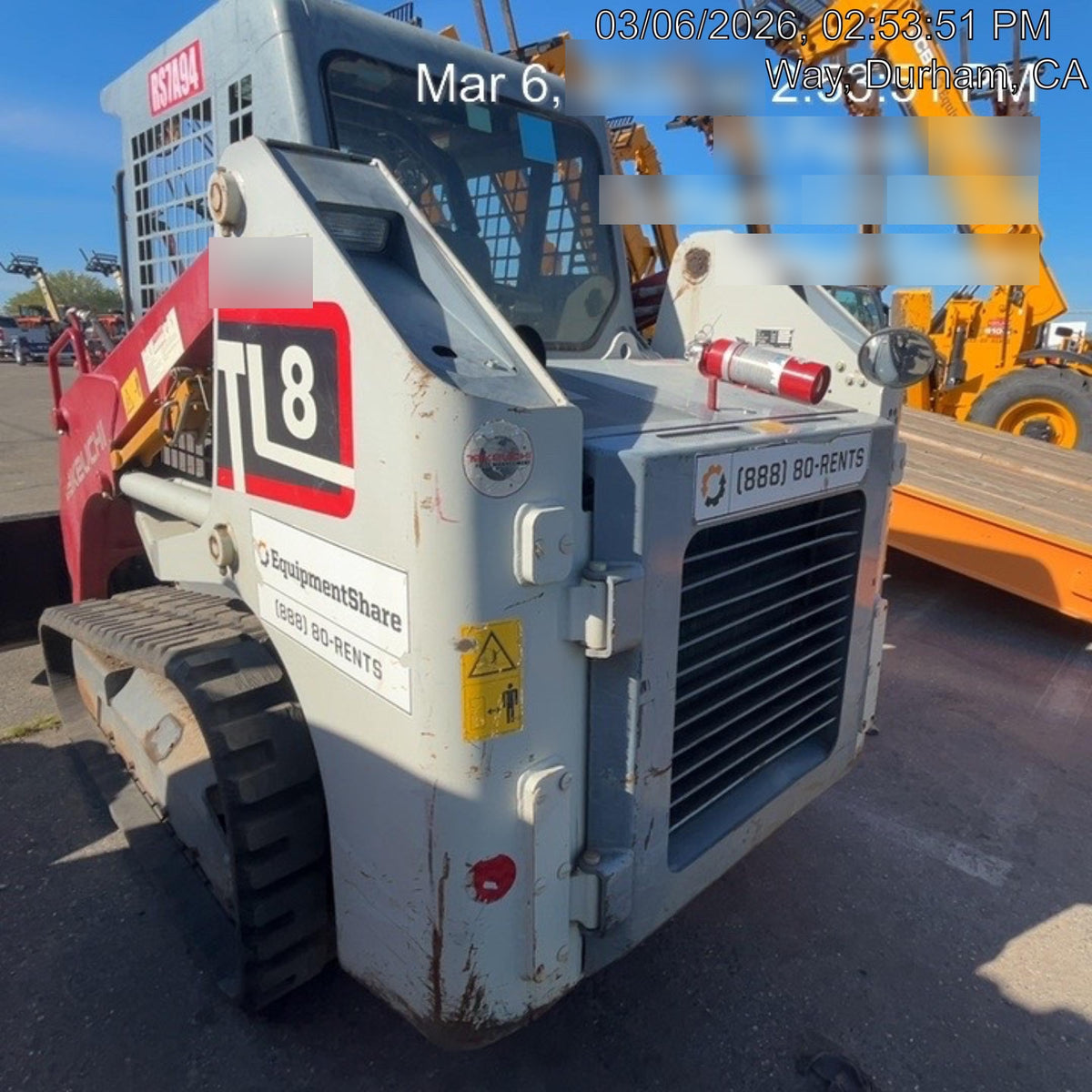 2019 TAKEUCHI TL8W