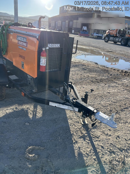 2022 Lincoln Electric LE400 Kubota V1505, Trlr, Cable Rack, Light Kit, ES Decals, T3